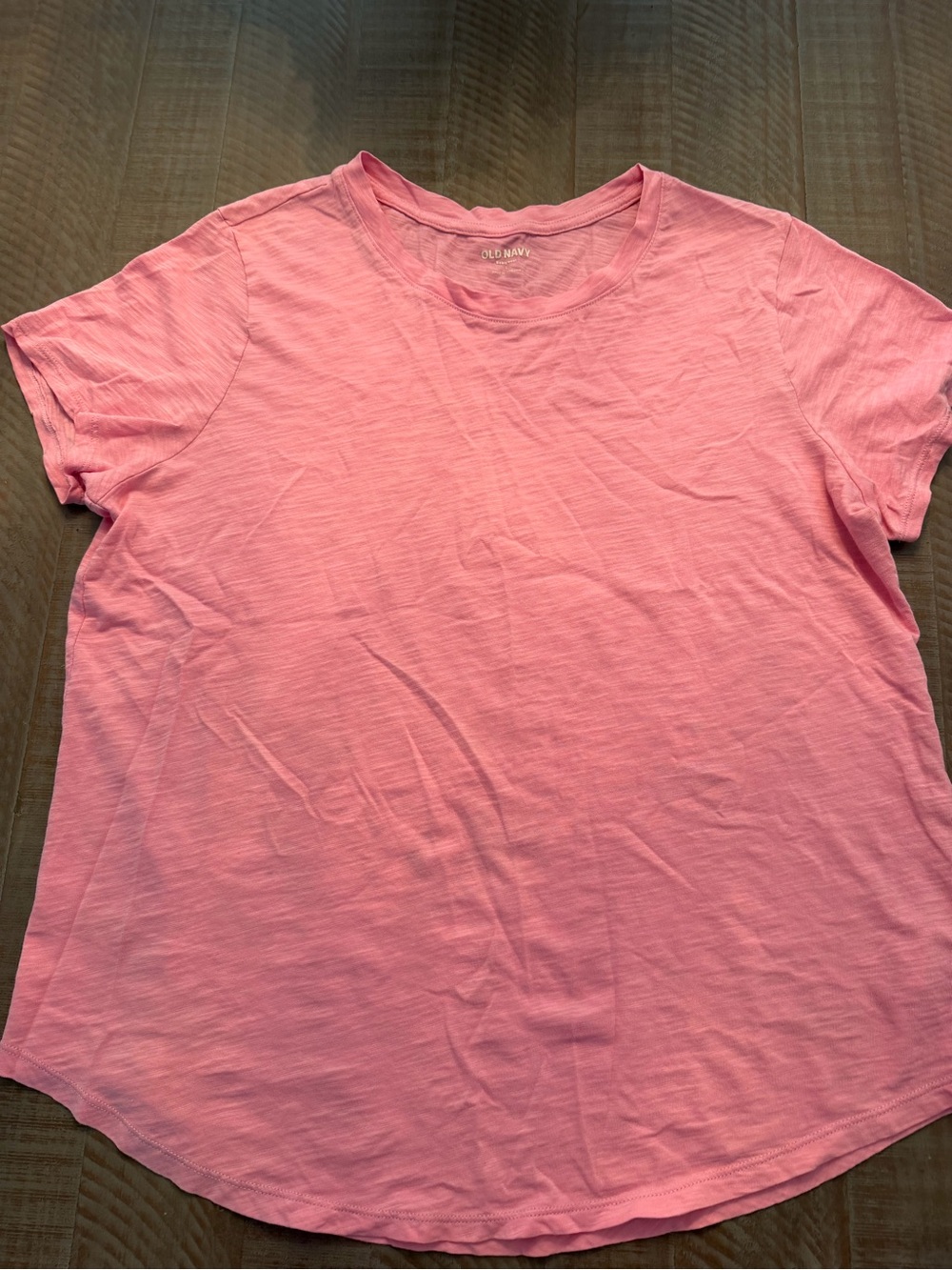 Old Navy Pink Short-Sleeve Crewneck T‑Shirt
